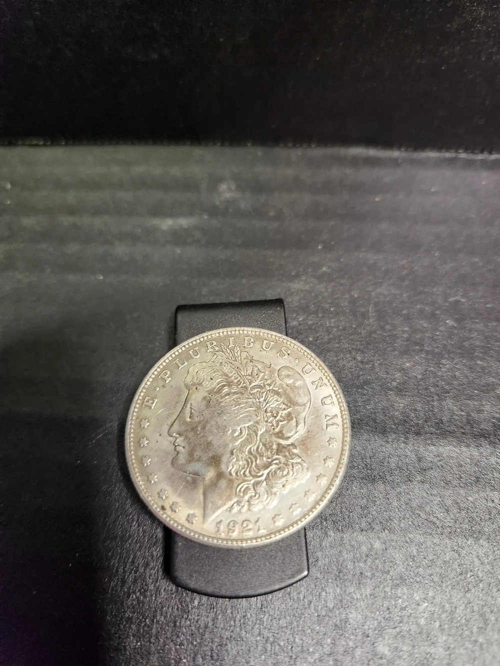 1921 Silver Dollar Money Clip